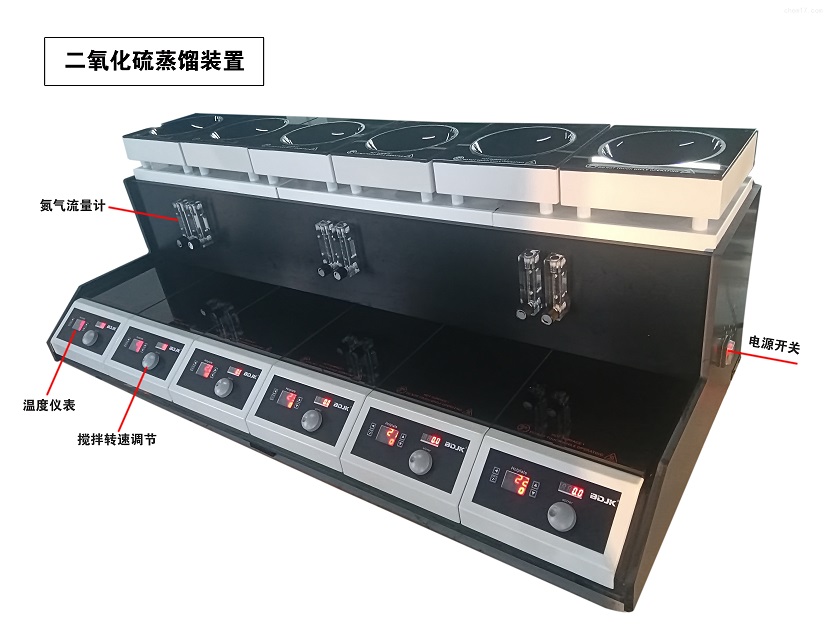 HMS-901H6聯(lián)二氧化硫、酒精度蒸餾裝置